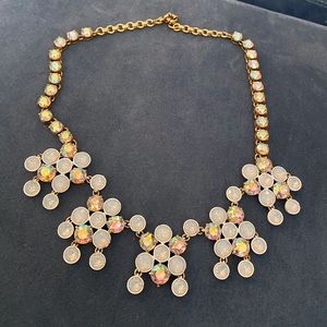 J Crew Rhinestone Necklace nwot